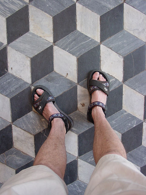 Cubist self-portrait, Salta