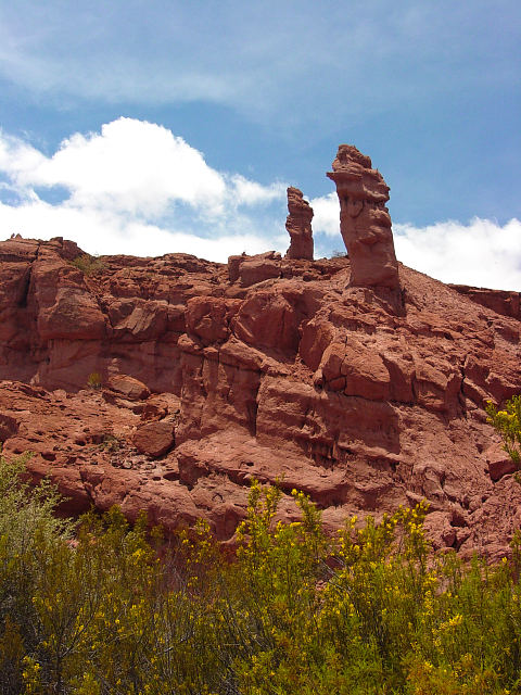 In the unearthly Quebrada de las Flechas