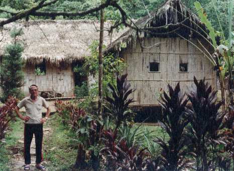 Dad in the Campamento (Photo, 124k)